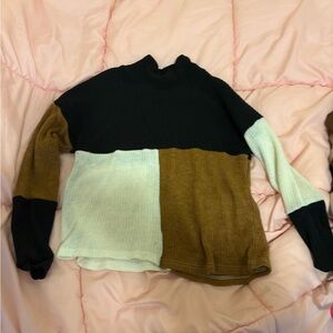 Colorblock Women's Sweater